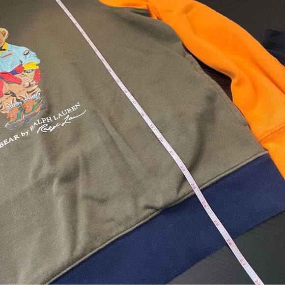 Polo Ralph Lauren Men’s Expedition Voyager Adventure Bear Color Block Hoodie M - Picture 14 of 14
